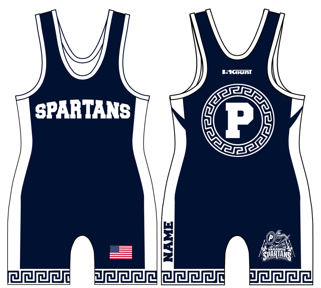 Paramus Wrestling Sublimated Singlet - 5KounT