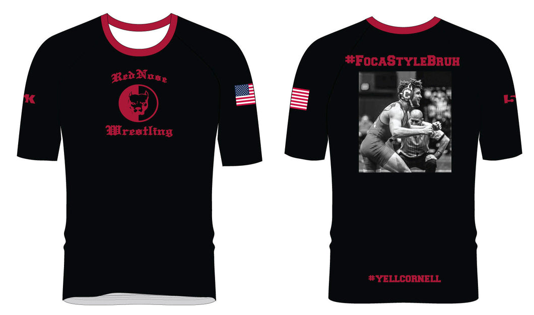 Red Nose Sublimated Fight Shirt