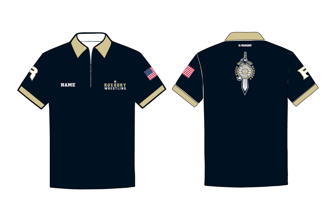 Roxbury Gaels Wrestling Sublimated Polo Shirt - 5KounT