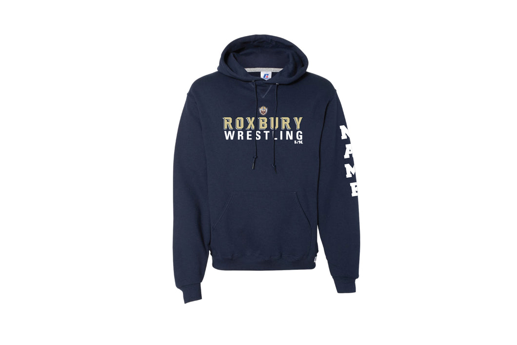 Roxbury Gaels Wrestling Russell Athletic Cotton Hoodie - Navy - 5KounT