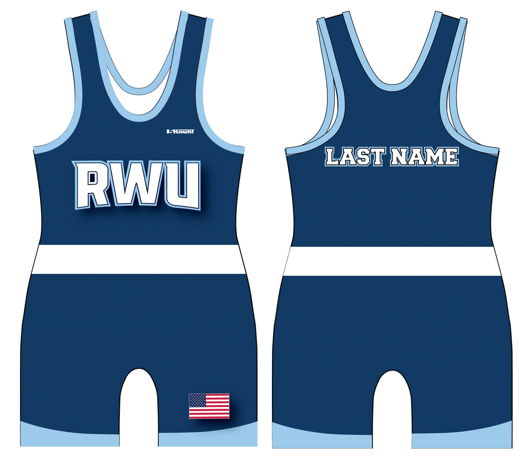 RWU Navy Sublimated Singlet - 5KounT