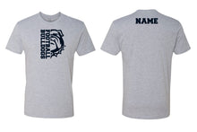 Randolph Football Bulldogs Stronger Together Cotton Crew Tee - Navy/Gray - 5KounT