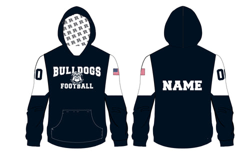 Randolph Football Bulldogs Sublimated Hoodie - 5KounT