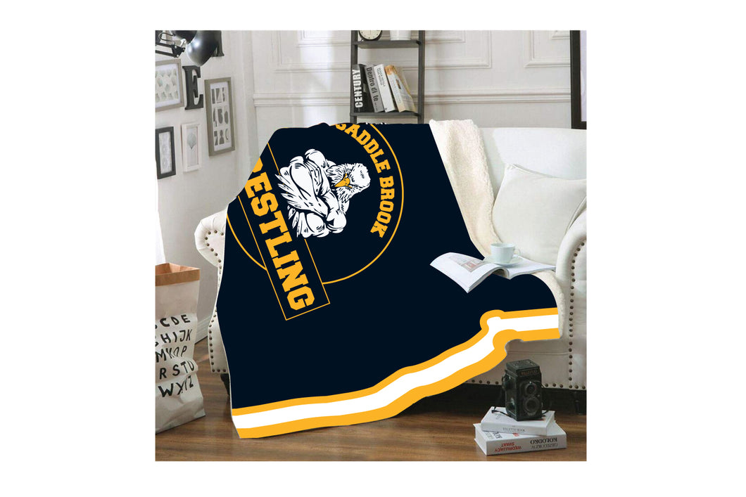 Saddle Brook Youth Wrestling Sublimated Blanket