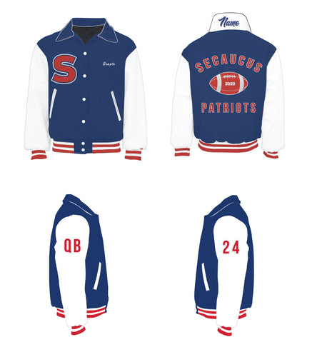 Secaucus Patriots Varsity Jacket - 5KounT