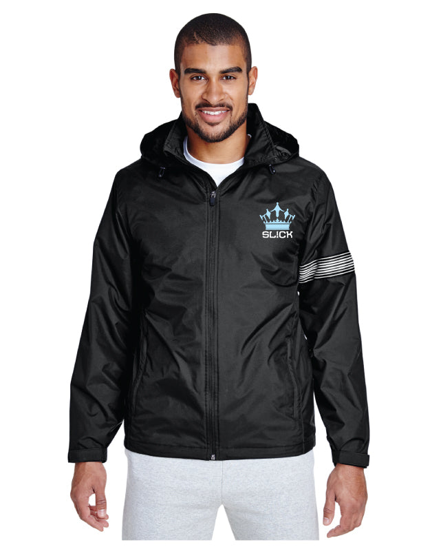 SL!CK All Season Hooded Jacket - Black - 5KounT