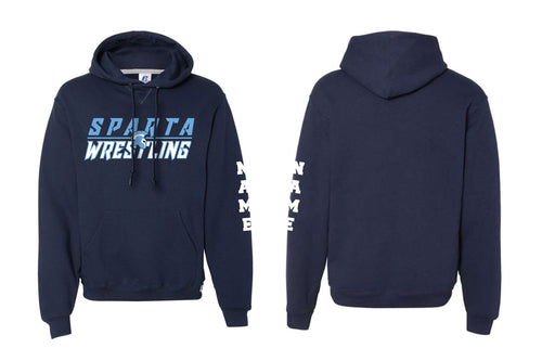 Sparta Youth Wrestling Russell Athletic Cotton Hoodie - Navy - 5KounT