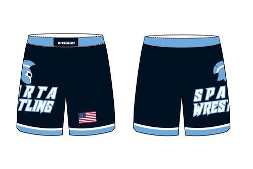 Sparta Youth Wrestling Sublimated Fight Shorts - 5KounT