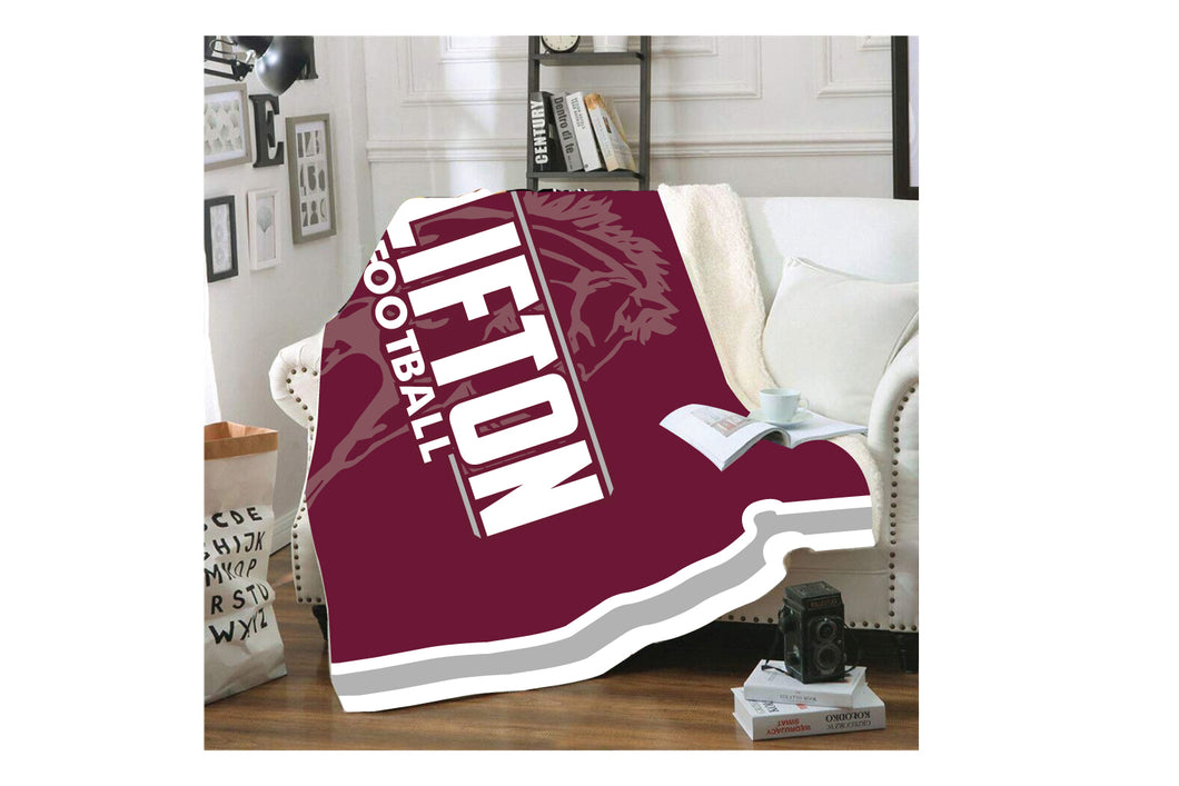 Cifton Football Sublimated Blanket