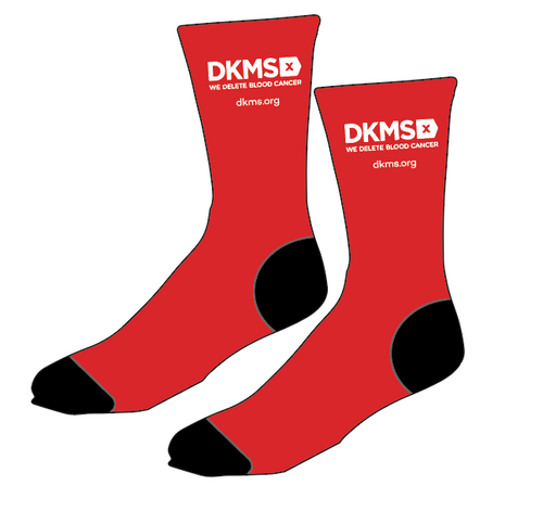 DKMS Sublimated Socks - Red