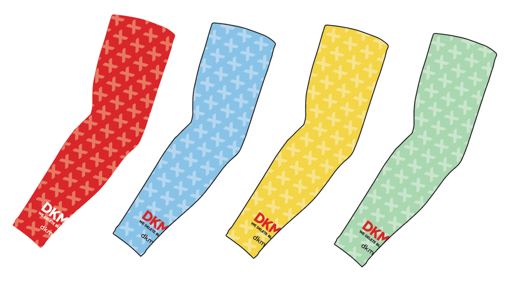 DKMS Sublimated Compression Sleeve - Red / Light Blue / Yellow / Light Green
