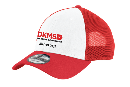 DKMS New Era Snapback Mesh Cap - Red / White