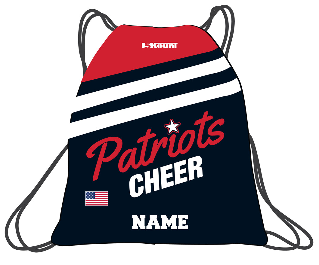 Secaucus Cheer Sublimated Drawstring Bag - 5KounT2018