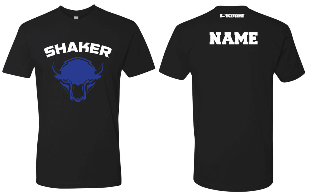 Shaker Wrestling Cotton Crew Tee - Black - 5KounT