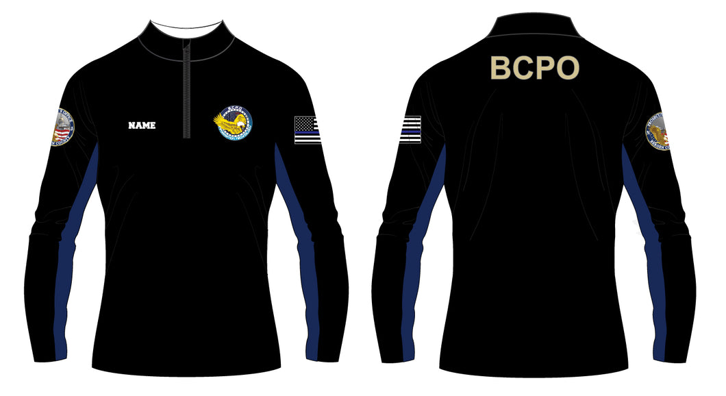 B.C.P.O B.I.T Sublimated Fleece Quarter Zip - 5KounT2018