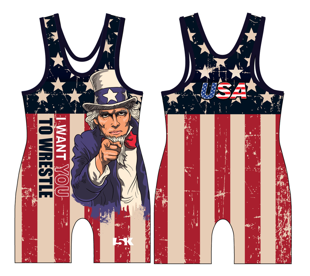 Uncle Sam Singlet - 5KounT