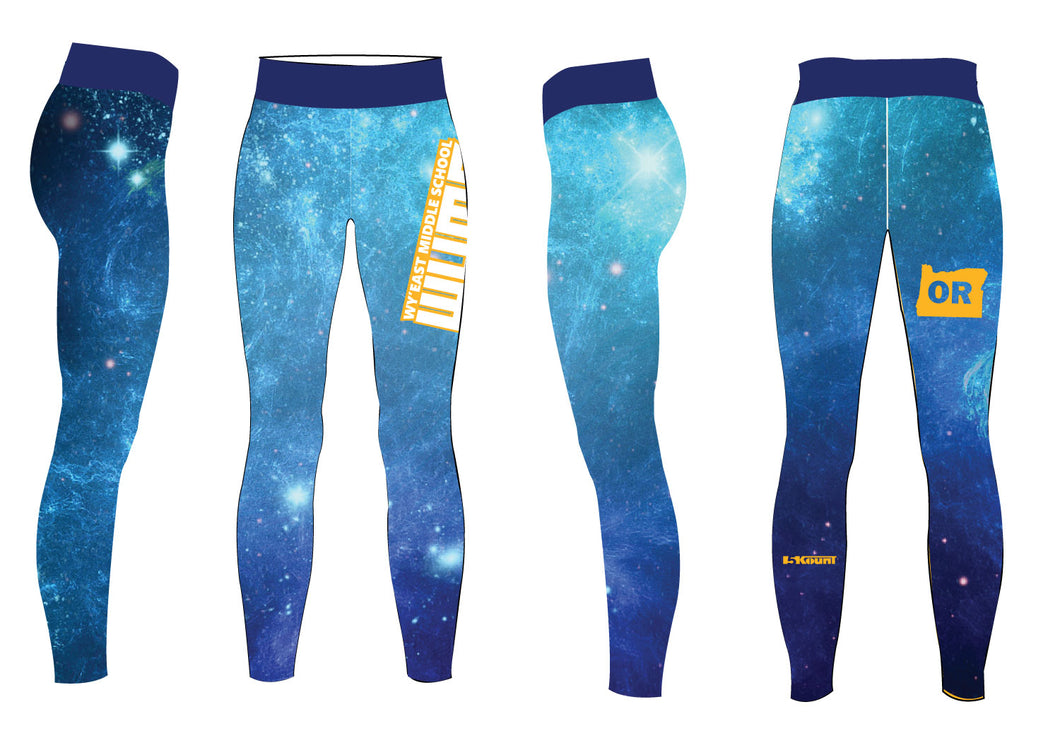 Wy'East MS Sublimated Ladies Legging - 5KounT