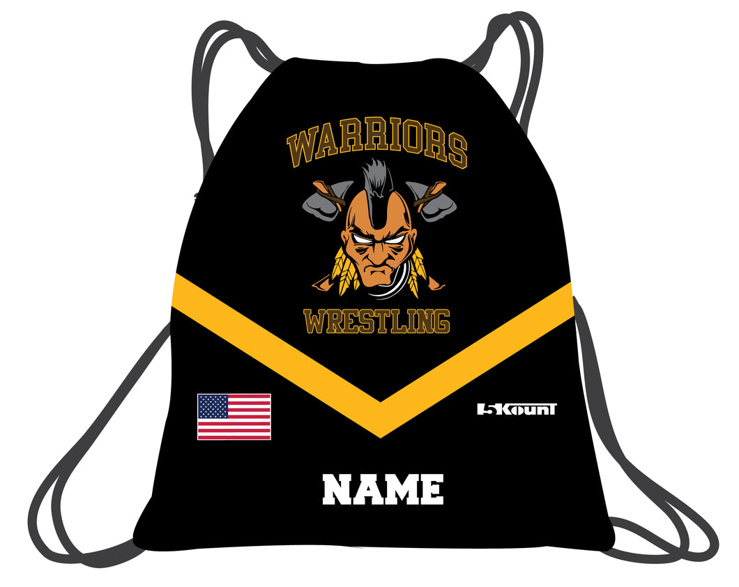 Watchung Hills Wrestling Sublimated Drawstring Bag - 5KounT2018
