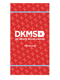 DKMS Sublimated Beach Towel