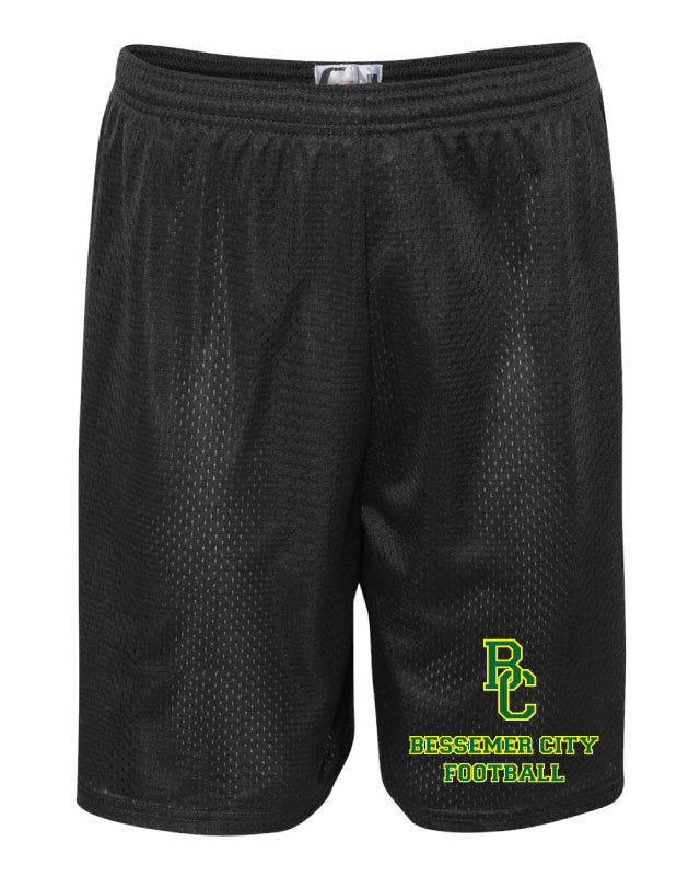 Bessemer City Football Tech Shorts - Black - 5KounT