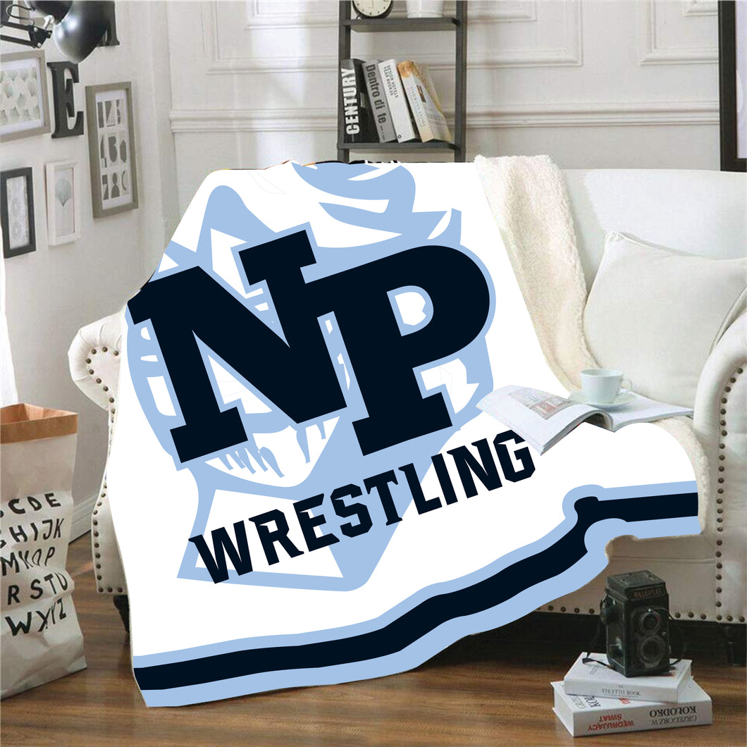 North Penn Wrestling Sublimated Blanket