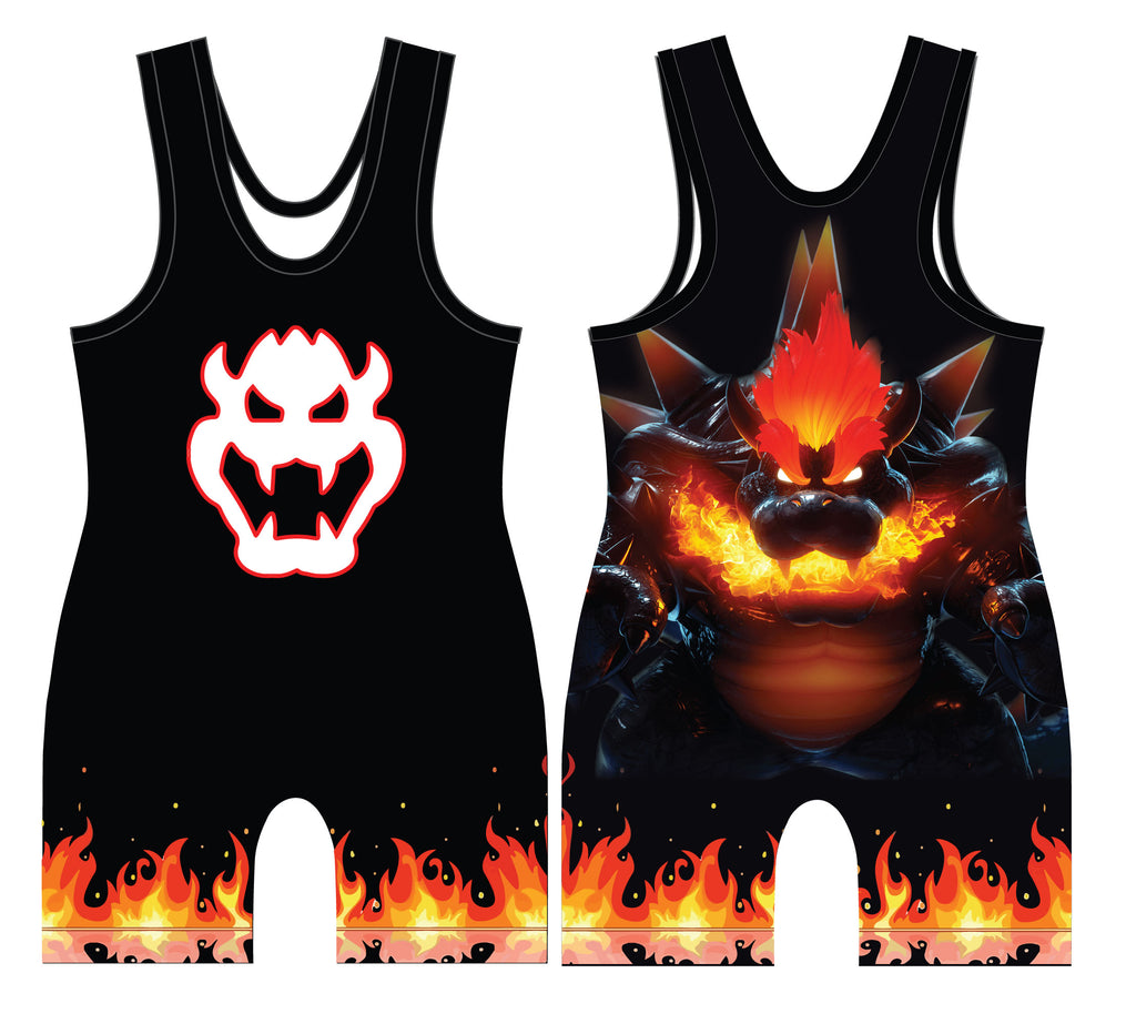 Skull wrestling sale singlets