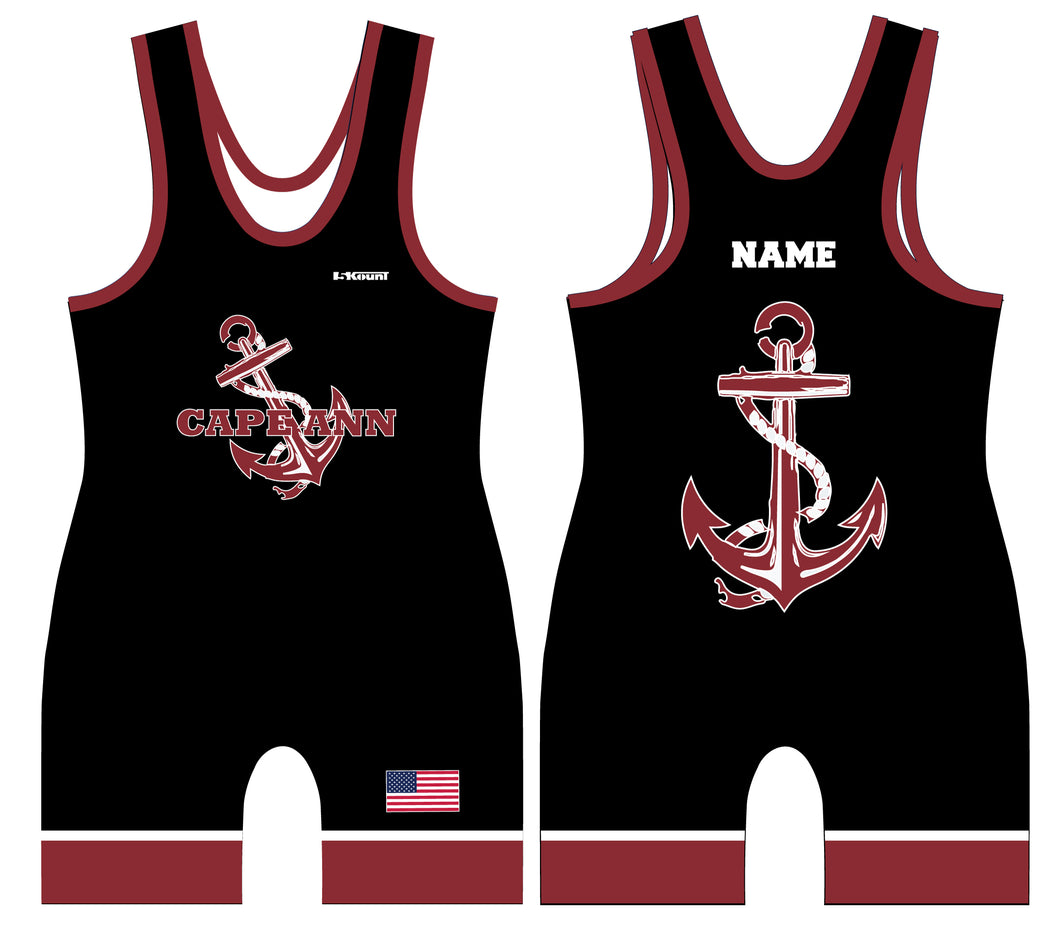Cape Ann Wrestling Sublimated Men's Singlet - 5KounT2018