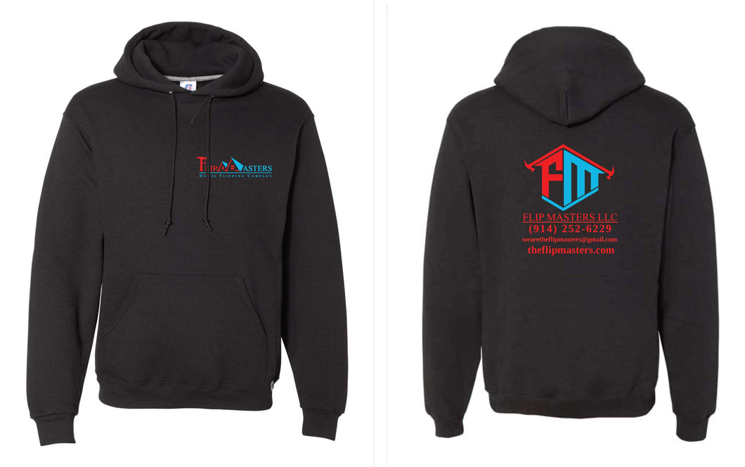 Flip Masters LLC Cotton Hoodie - Black