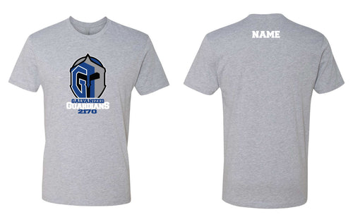 Glastonbury Robotics Cotton Crew Tee - Gray