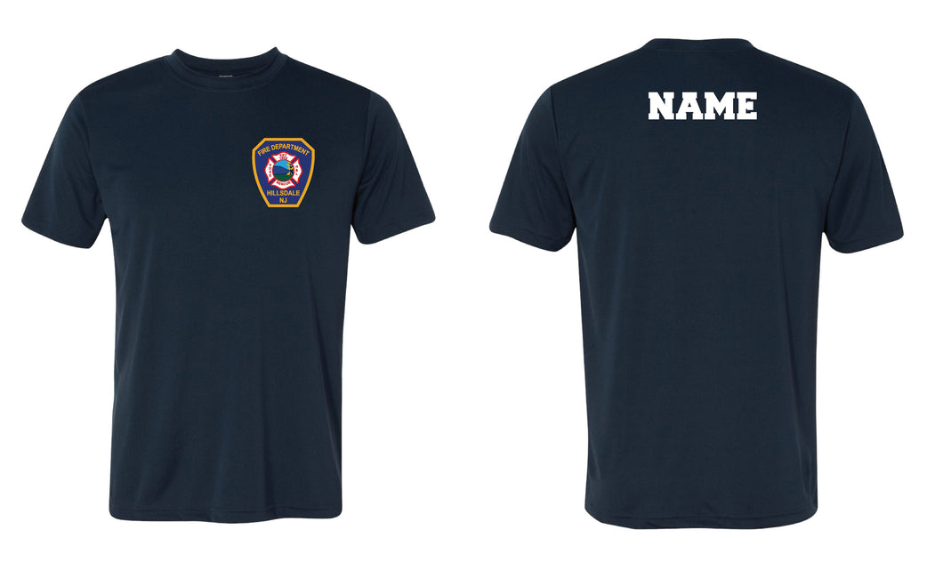Hillsdale Fire Dryfit Performance Tee - Navy - 5KounT