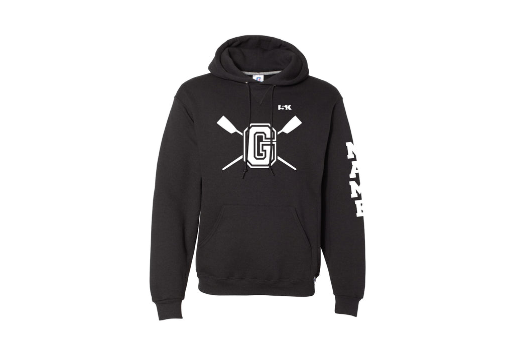 Glastonbury Crew Russell Athletic Cotton Hoodie Vintage Design