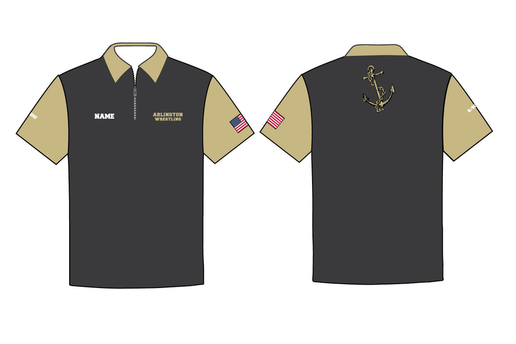 Arlington Wrestling Sublimated Polo - 5KounT2018