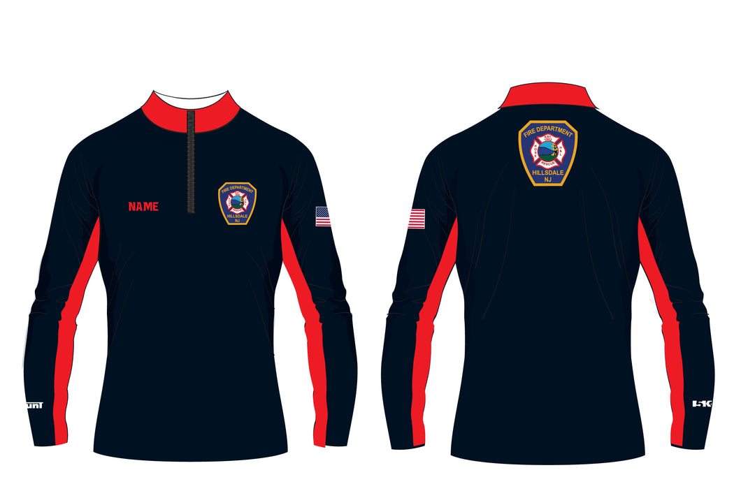 Hillsdale Fire Sublimated Quarter Zip - 5KounT