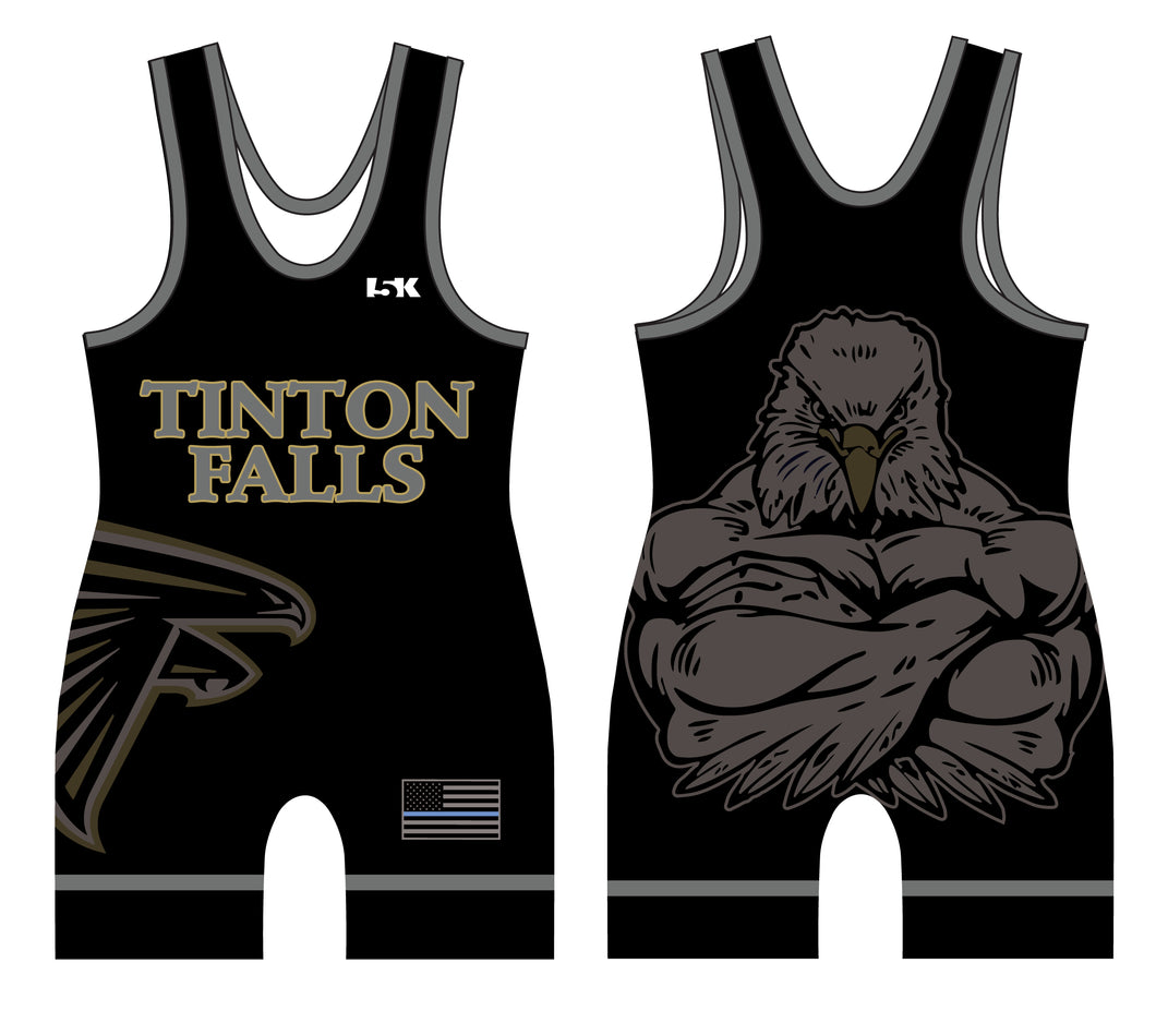 Tinton Falls Wrestling Sublimated Men's Singlet - Design 4 - 5KounT