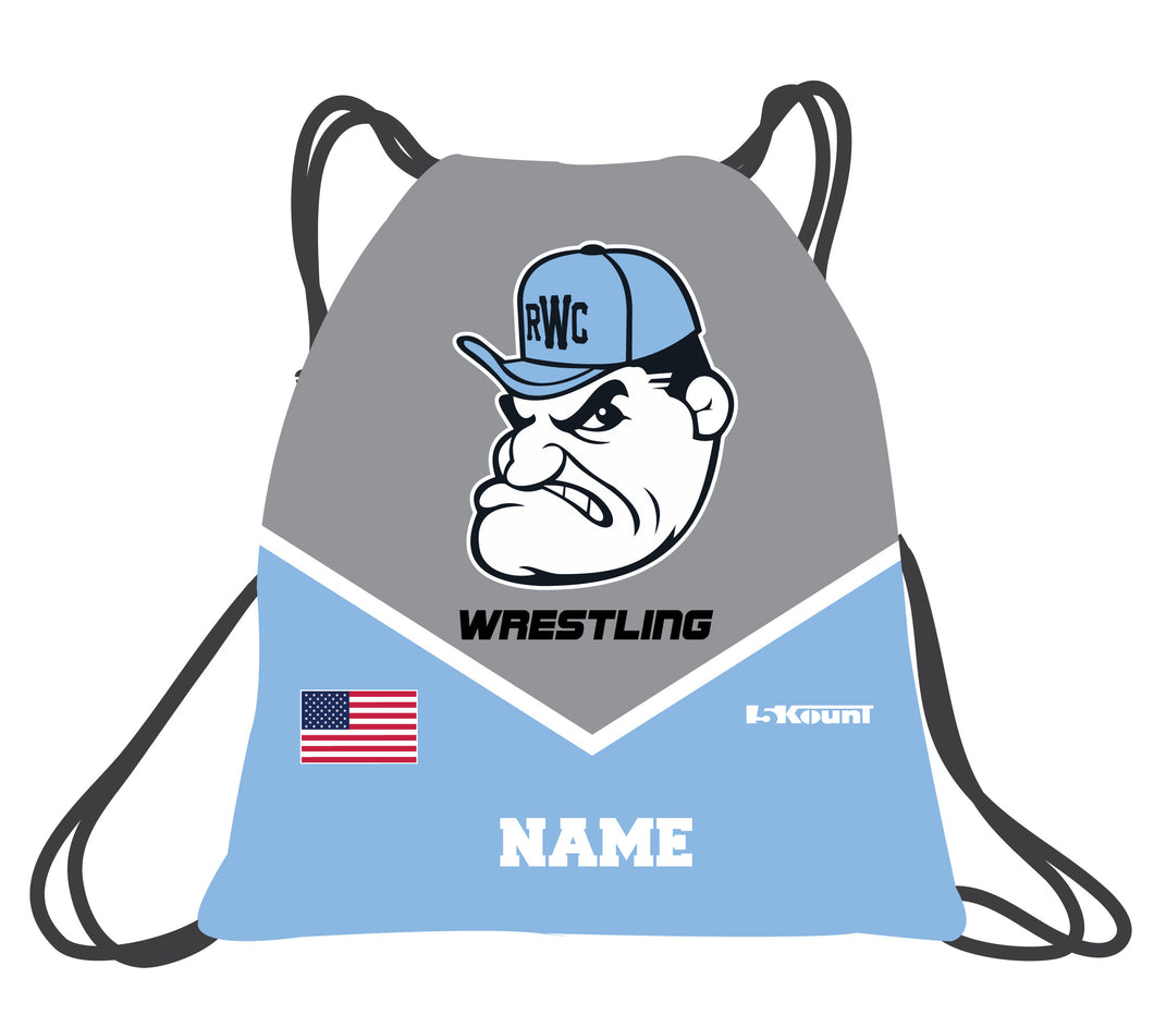 Rebel Wrestling Sublimated Drawstring Bag - 5KounT2018