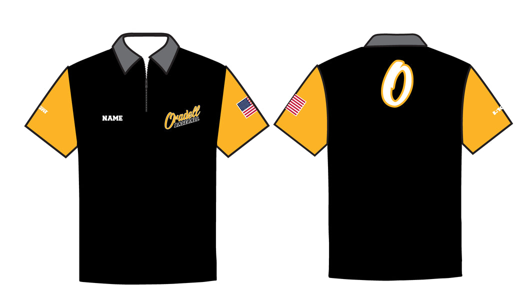 Oradell Baseball Sublimated Polo Shirt - 5KounT