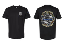 #135 Bergen County Police Academy Cotton Crew Tee - Black (Instructor)