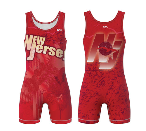 STATE - New Jersey Singlet-Red