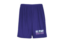 All Heart Wrestling Athletic Shorts - Purple