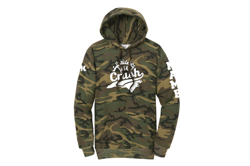 BC Crush Softball Fleece Hoodie - Military Camo