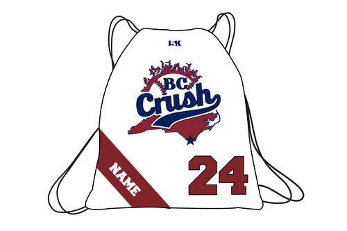 BC Crush Softball Sublimated Drawstring Bag