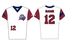 BC Crush Softball Sublimated V-Neck DryFit Game Jersey - White