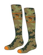 BC Crush Softball Sublimated Knee High Socks - White/Camo