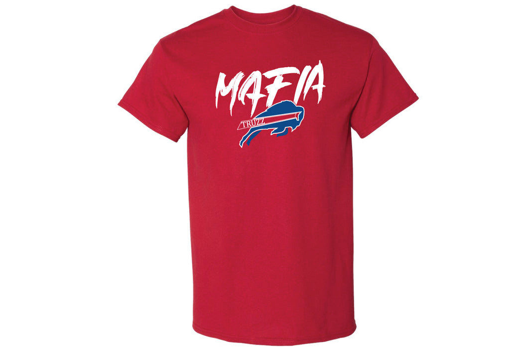 Truzz Bills Cotton Crew Tee - Red