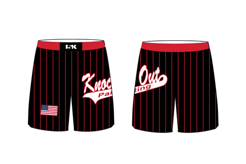 Knock Out Painting Softball Sublimated Practice Shorts