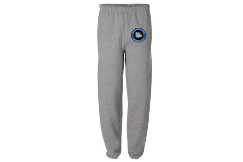 Salem Bulldogs Wrestling Cotton Sweatpants - Grey