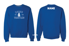 Morse Wrestling Cotton Crewneck Sweatshirt - Royal