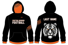 Croton Harmon Football Sublimated Hoodie - Black