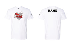 DC Trained Cotton Crew Tee - Black/White/Red