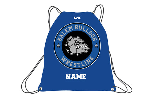 Salem Bulldogs Wrestling Sublimated Drawstring Bag